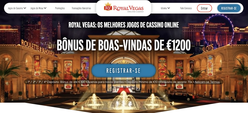 Observe que o depósito mínimo é de R$ 20, os bônus só podem ser usados em jogos de cassino e o período de rollover é de 30x.